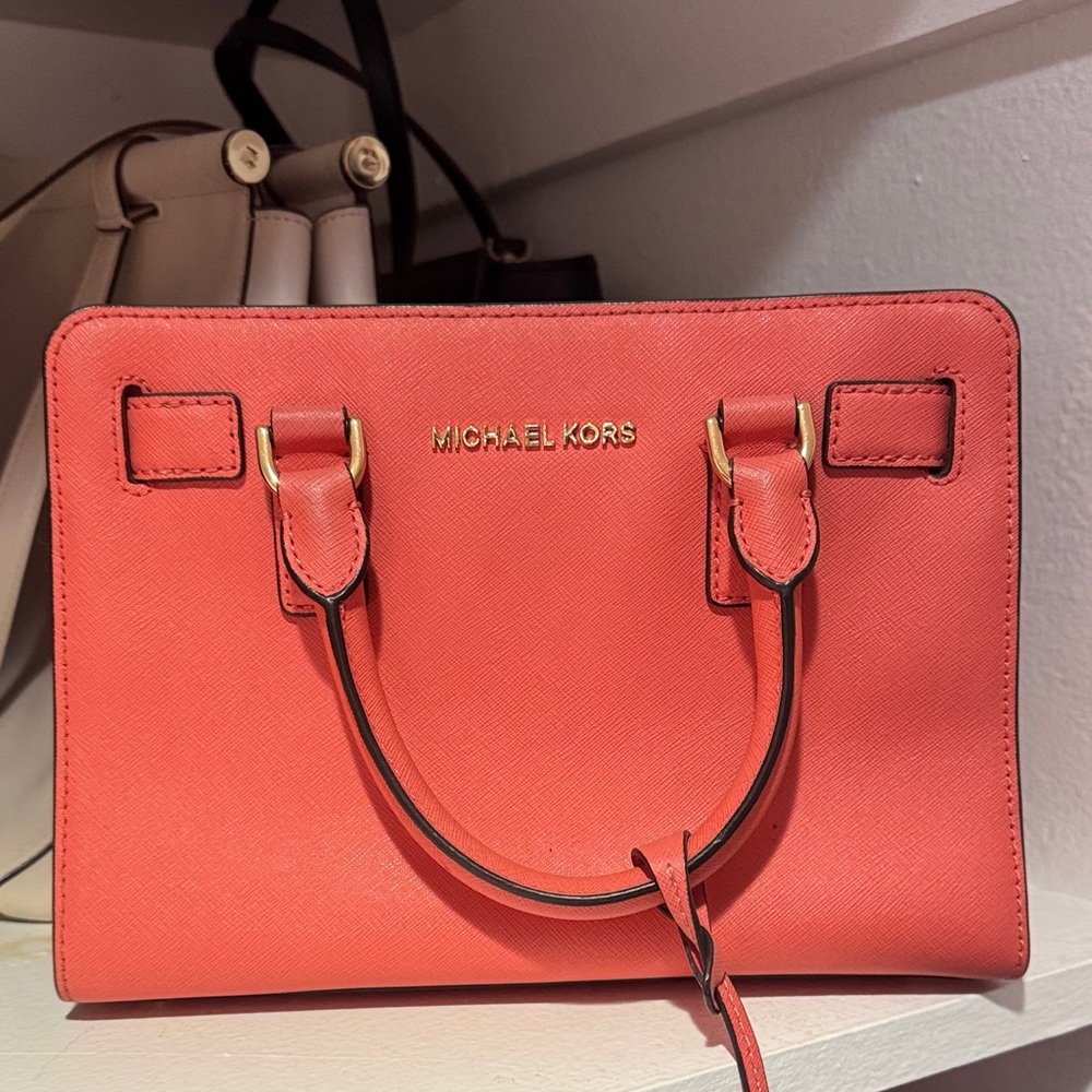 Michael Kors Red Satchel